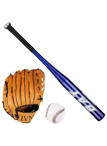 Baseball Bat And Gloves Teens Baseball Set With ball carry Bag Aluminum Alloy Safe And Durable Ideal Gift Choice For All Player 2544 | Ideal for All Surfaces, Kids & Adults | Match-Ready