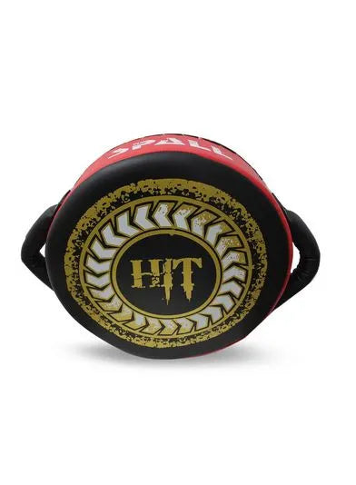 round focus pad kick shield pad strength training boxing mma(si-1185) | ideal for all surfaces, kids & adults | match-ready | includes pump & needle | durable & long-lasting performance