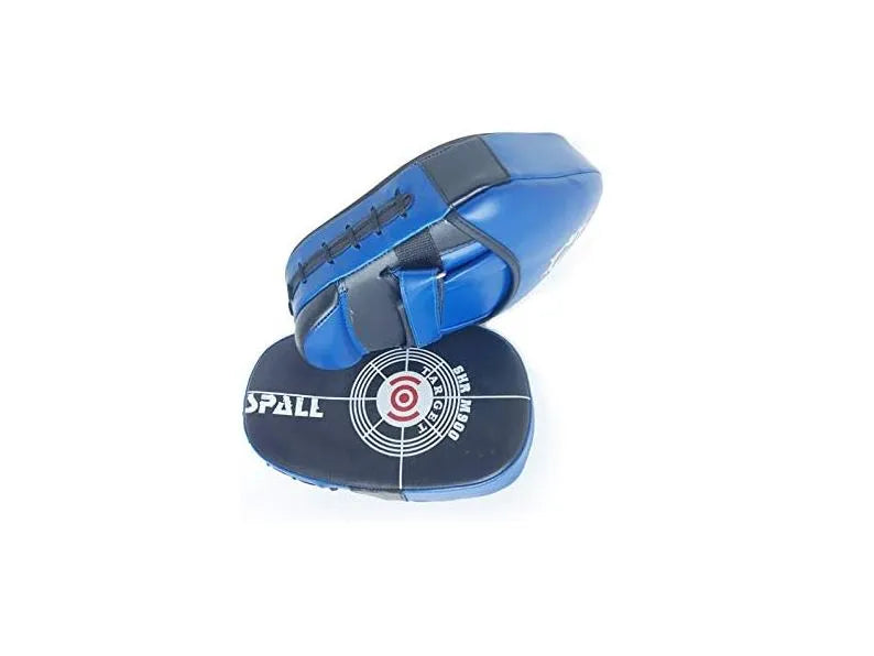 focus pads set blue red height 27cm width 20cm depth 6.5cm durable & comfortable punching mitts for muay thai karate boxing fitness kickboxing sparring martial arts hand target strike shield(si-1059)