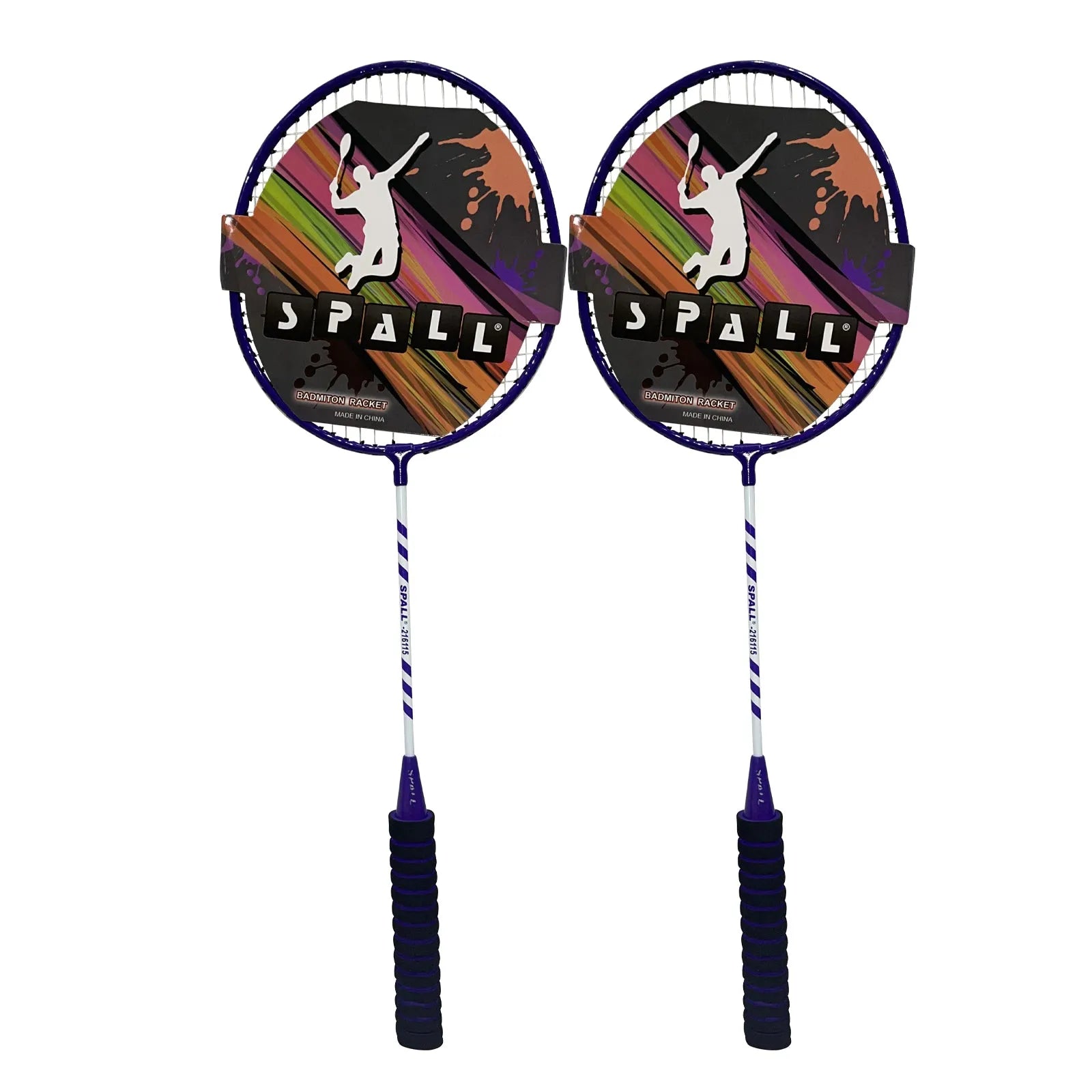 Badminton Rocket With Grip Soft Handles Smash Power Frame With Free Full Cover Ultra Light Weight Carbon Fiber Single High Grade Perfect For Men And Women(216115) | Ideal for All Surfaces, Kids & Adults