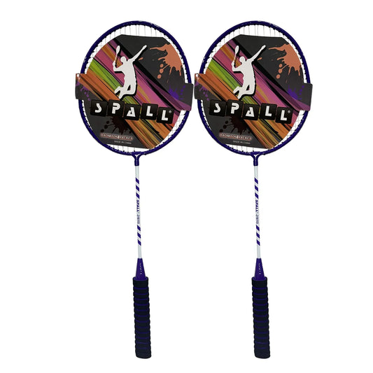 Badminton Rocket With Grip Soft Handles Smash Power Frame With Free Full Cover Ultra Light Weight Carbon Fiber Single High Grade Perfect For Men And Women(216115) | Ideal for All Surfaces, Kids & Adults
