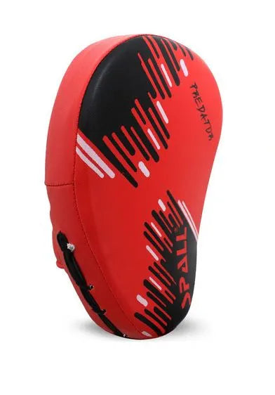 spall boxing curved focus punching mitts training hand pads ideal karate muay thai martial arts youth men and women kickboxing(si-1260) | ideal for all surfaces, kids & adults | match-ready