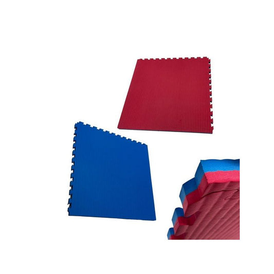 Tatami Eva Foam Mat 104X104X40Mm Mt1004A 4Cm Blu/Red