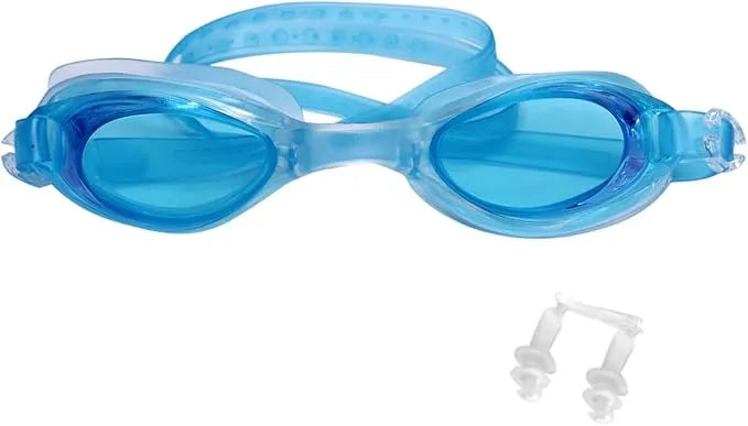 kids swimming goggles - anti-fog uv protection swim glasses for children – adjustable strap & leak-proof design