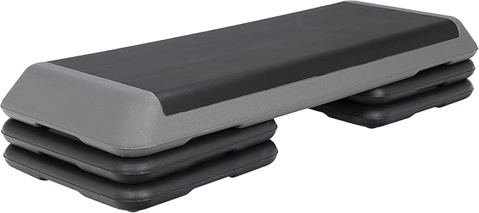 Adjustable Aerobic Step Platform with 4 Risers