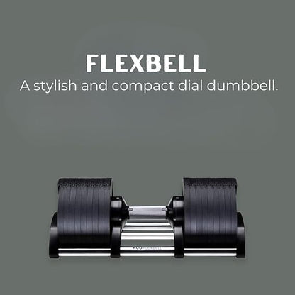 Flexbell - Adjustable Variable Dumbbell with One-Hand Weight