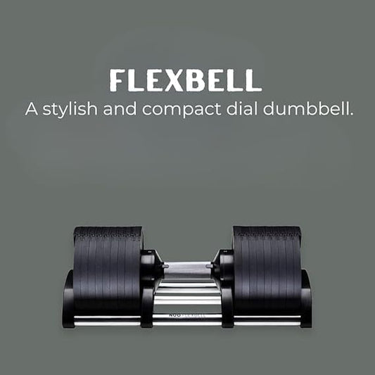 Flexbell - Adjustable Variable Dumbbell with One-Hand Weight