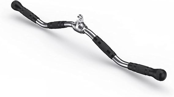 curl lat bar - 70cm rotating cable machine attachment