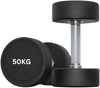 50kg PU Urethane Round Dumbbell Set (2-Pcs)