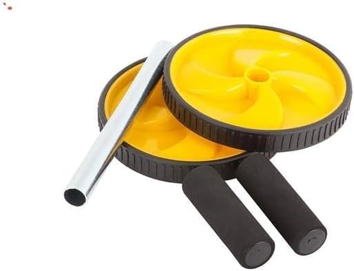 Ab Roller - Dual-Wheel Abdominal Exercise Roller with Foam Handles