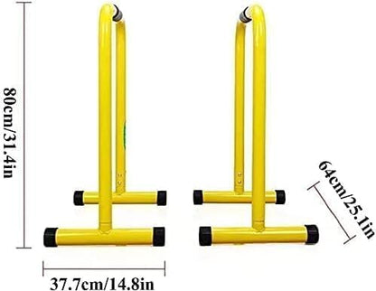 Heavy-Duty Calisthenics Dip Bars - Parallel Bars for Home Gym