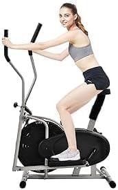 2-in-1 Multi-Function Cross Trainer & Exercise Bike