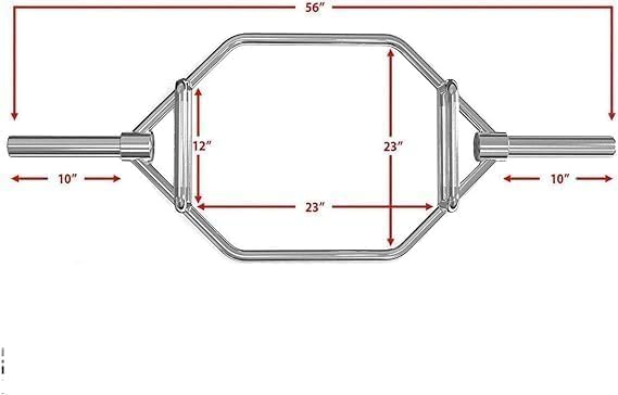 Multifunctional Hex Trap Deadlift Bar