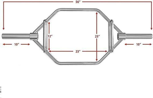 Multifunctional Hex Trap Deadlift Bar