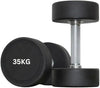 35kg PU Urethane Round Dumbbell Set (2-Pcs)