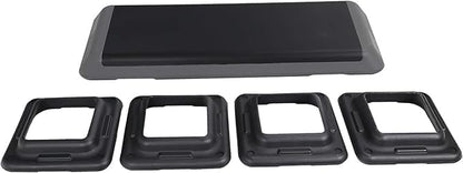 Adjustable Aerobic Step Platform with 4 Risers