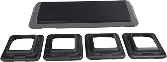 Adjustable Aerobic Step Platform with 4 Risers