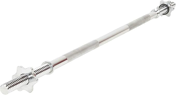 47-inch threaded barbell for weightlifting