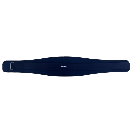 YORK 6 INCH NYLON PADDED WEIGHT LIFTING BELT LARGE 85041 