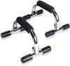 Push Up Bar Pair (Black/Silver)