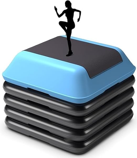 adjustable aerobic step platform