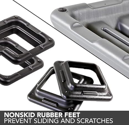 Adjustable Aerobic Step Platform with 4 Risers