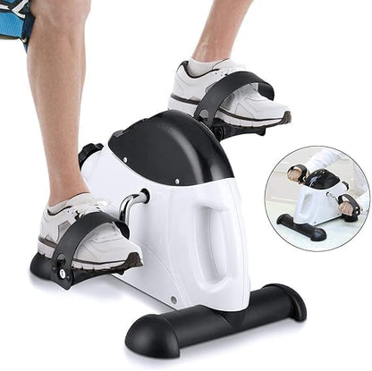 Portable Under Desk Exercise Pedal Bike for Legs & Arms