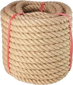 twisted manila rope - 1 inch thick, 30 meters