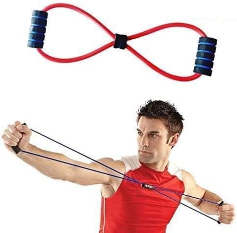 Yoga Soft Chest Expander Resistance Tube - Natural Rubber Construction