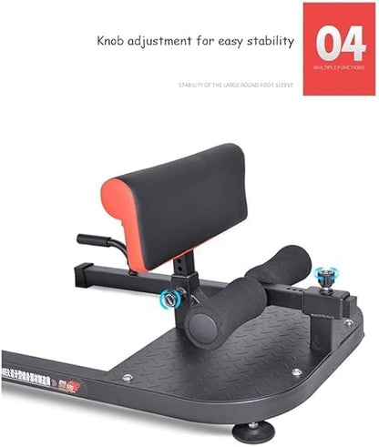 3-in-1 Padded Push Up Sit Up Deep Sissy Squat Machine