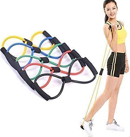Yoga Soft Chest Expander Resistance Tube - Natural Rubber Construction