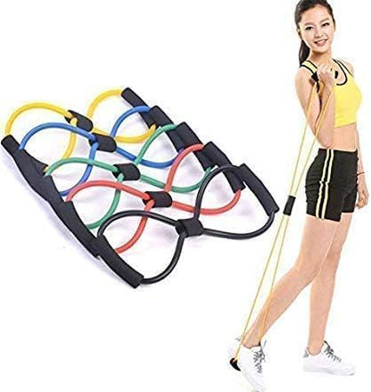 Yoga Soft Chest Expander Resistance Tube - Natural Rubber Construction