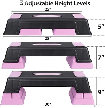 31" Adjustable Aerobic Step Platform
