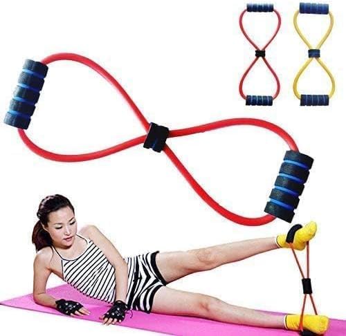 Yoga Soft Chest Expander Resistance Tube - Natural Rubber Construction