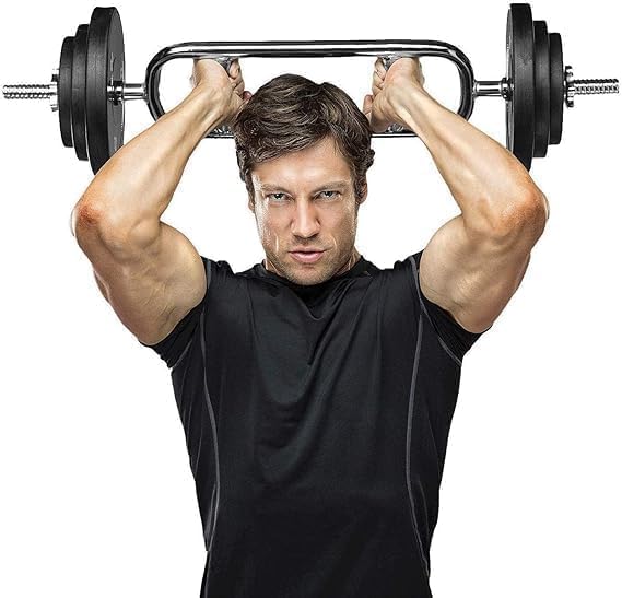triceps barbell bar - olympic weight lifting bar (30mm) with spring