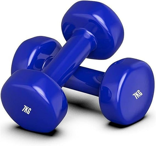 6kg Vinyl Dumbbell Set