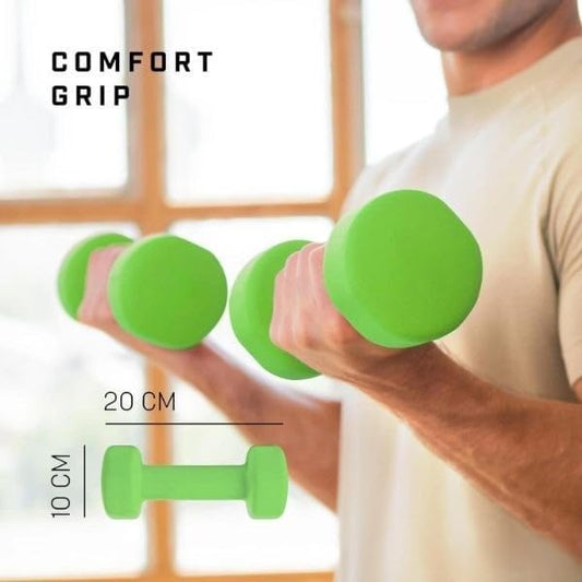 Neoprene Dumbbell 6 KG Hand Weights (1 Pair)