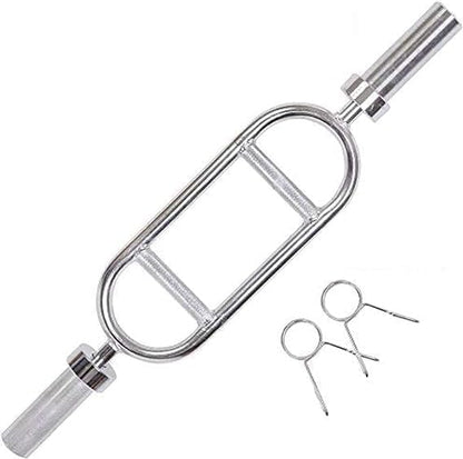 Triceps Curl Bar - Olympic Weight Lifting Bar (50mm) with Adjustable