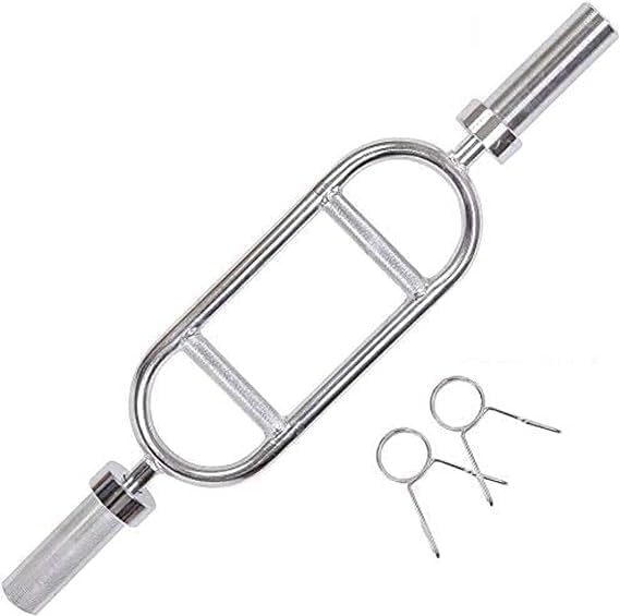 triceps barbell bar - olympic weight lifting bar (30mm) with spring