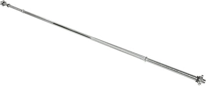 84-Inch Threaded Chrome Weight Lifting Bar