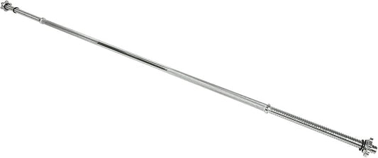 84-Inch Threaded Chrome Weight Lifting Bar