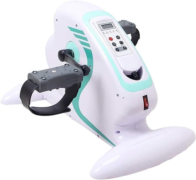 mini electric pedal exerciser bike with remote control & display