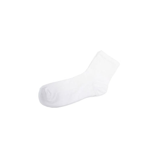 Ta Sport Mid Length Sports Socks-Non Terry With Mesh Sf8208001 White One Size 