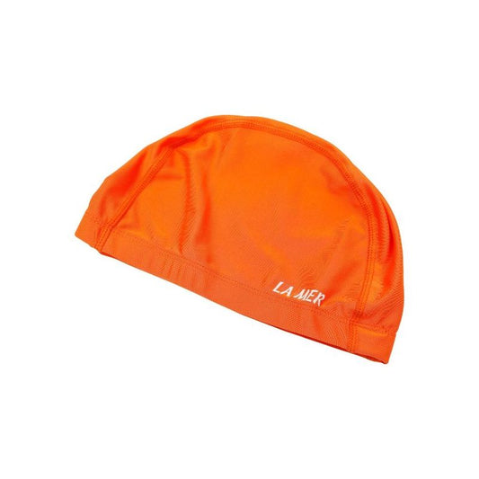 Lycra Cap Lamer Senior Wide Band Orange Ly02