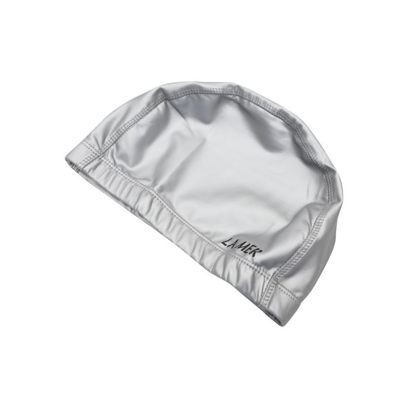 Pu Cap Lamer Senior Wide Band Silver