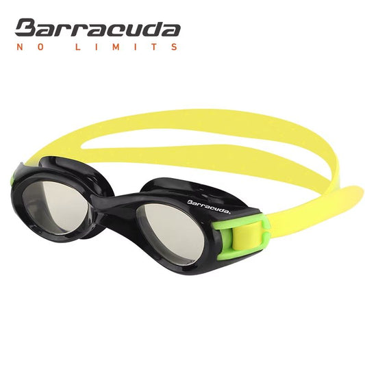 BARRACUDA JUNIOR SWIMMING GOGGLES – TITANIUM BLACK/YELLOW (MODEL 30935)
