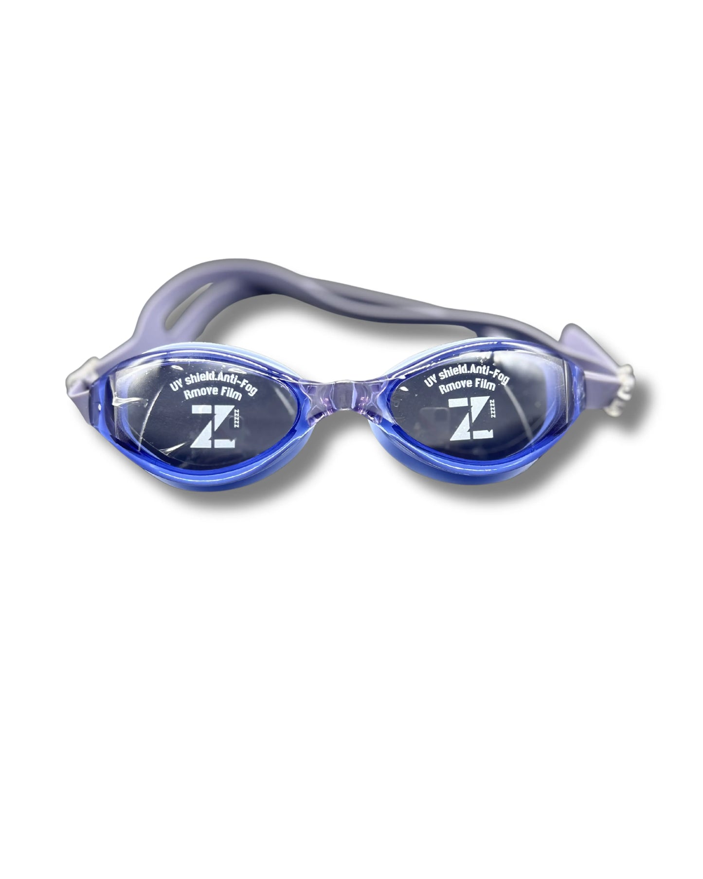 anti-fog swimming goggles with uv protection, silicone strap – indoor & outdoor use