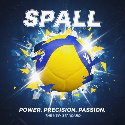 SPALL Premium Volleyball | High Quality Training & Match Ball | Durable Soft Touch Volleyball for Indoor & Outdoor Play