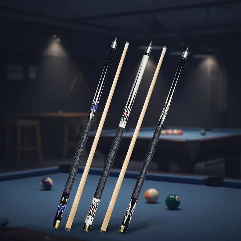 professional billiard cue stick for pool & snooker – durable hardwood shaft, anti-slip grip, precision tip – ideal for home, club & tournament play