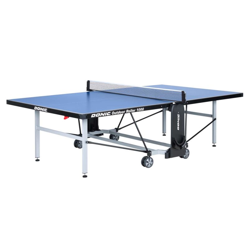 Donic Outdoor Table Tennis Table - Model Roller 1000 - Blue Color - Item Code 230291 
